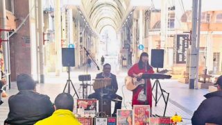 音のない街に音楽を届ける活動、甲府銀座ストリートライブ 2026年もよろしくお願いします!